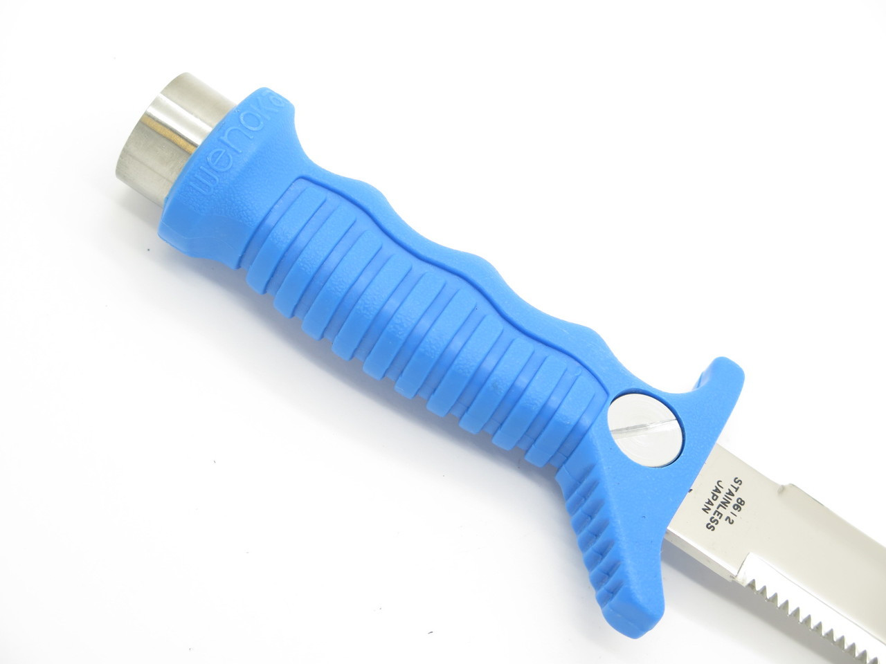 Vtg Wenoka 8612 Seki Japan Blackie Collin Stainless Fixed Blunt