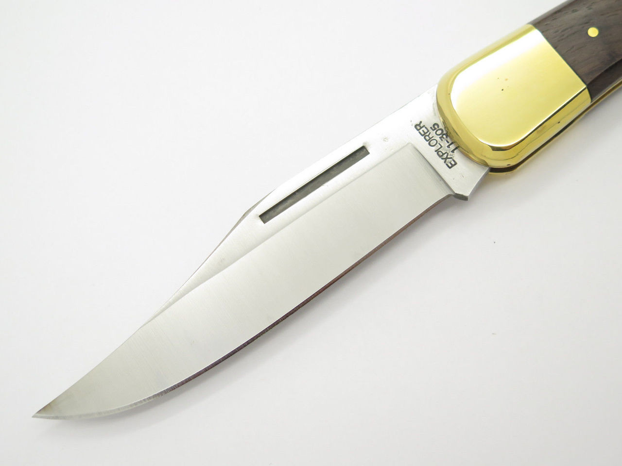 Explorer 11-305 Seki Japan Folding Hunter Lockback Knife in Buck