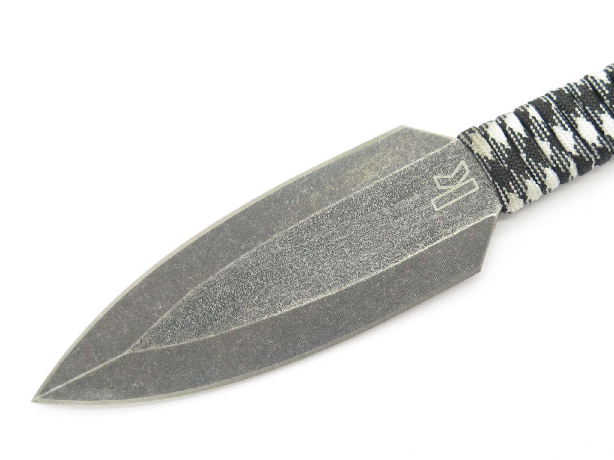 Kershaw Kai 1747 Black 9" 3CR13 Dagger Fixed Blade Throwing Knife