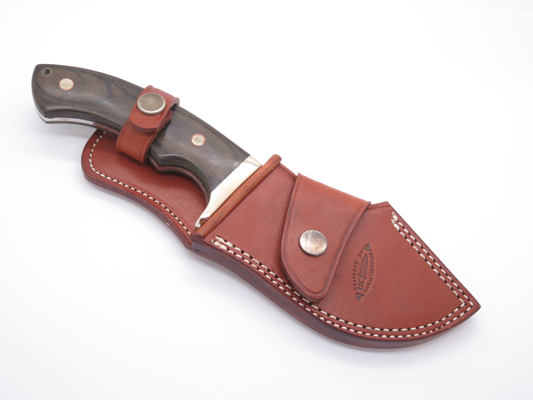 Vtg Colt CT7-B Serengeti Seki Japan Guthook Skinner Fixed Blade