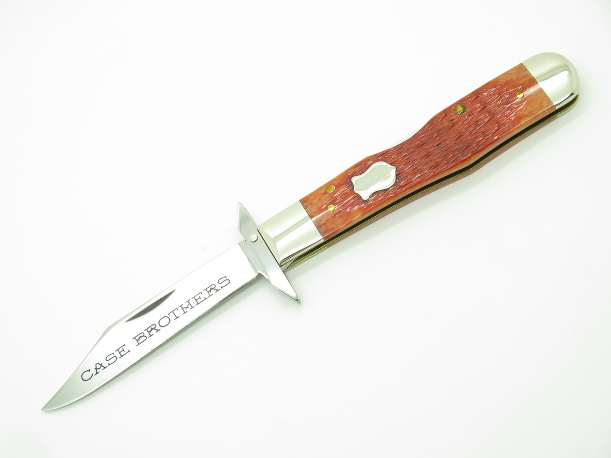 キズナフィールド J Secret 2003 Case XX 6111 Cheetah Case Brothers Chestnut Bone Swing