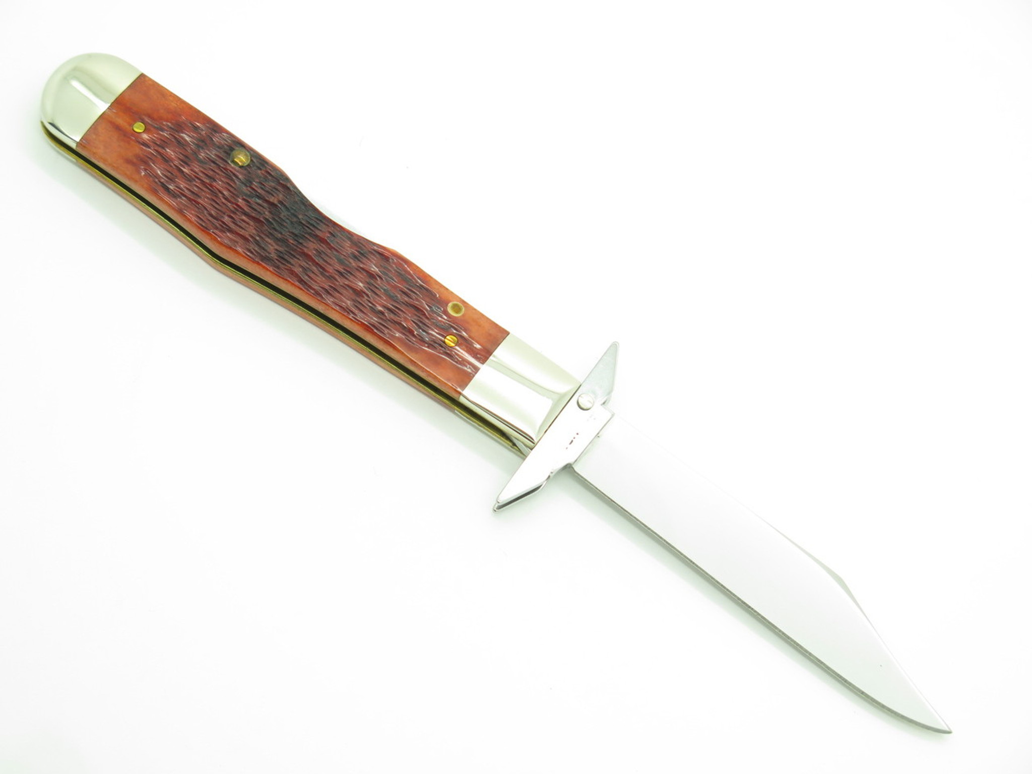 キズナフィールド J Secret 2003 Case XX 6111 Cheetah Case Brothers Chestnut Bone Swing