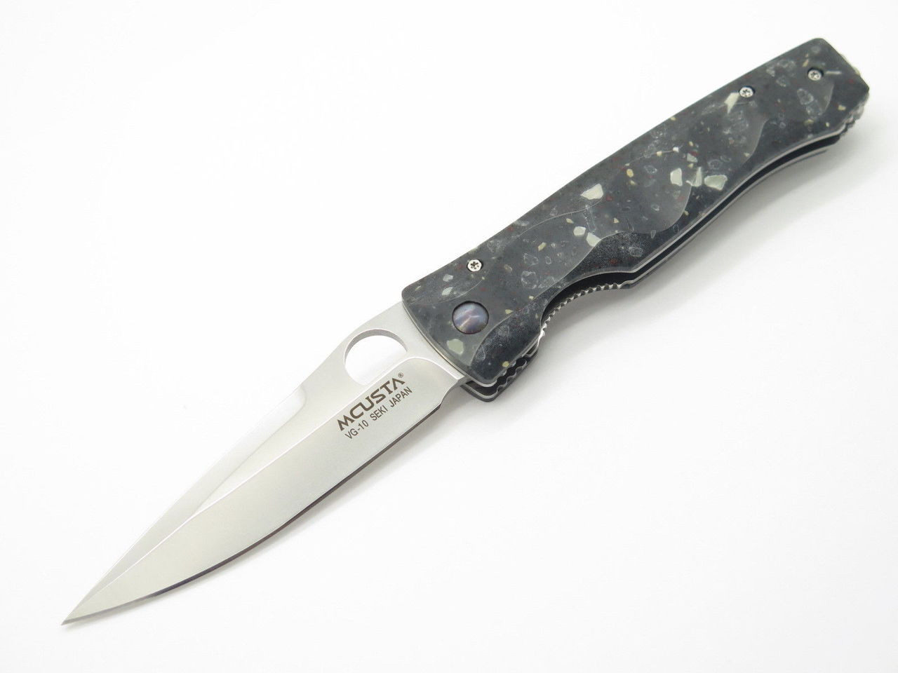 Mcusta Seki Japan Tactility Elite MC-123 Dark Corian VG-10 Folding