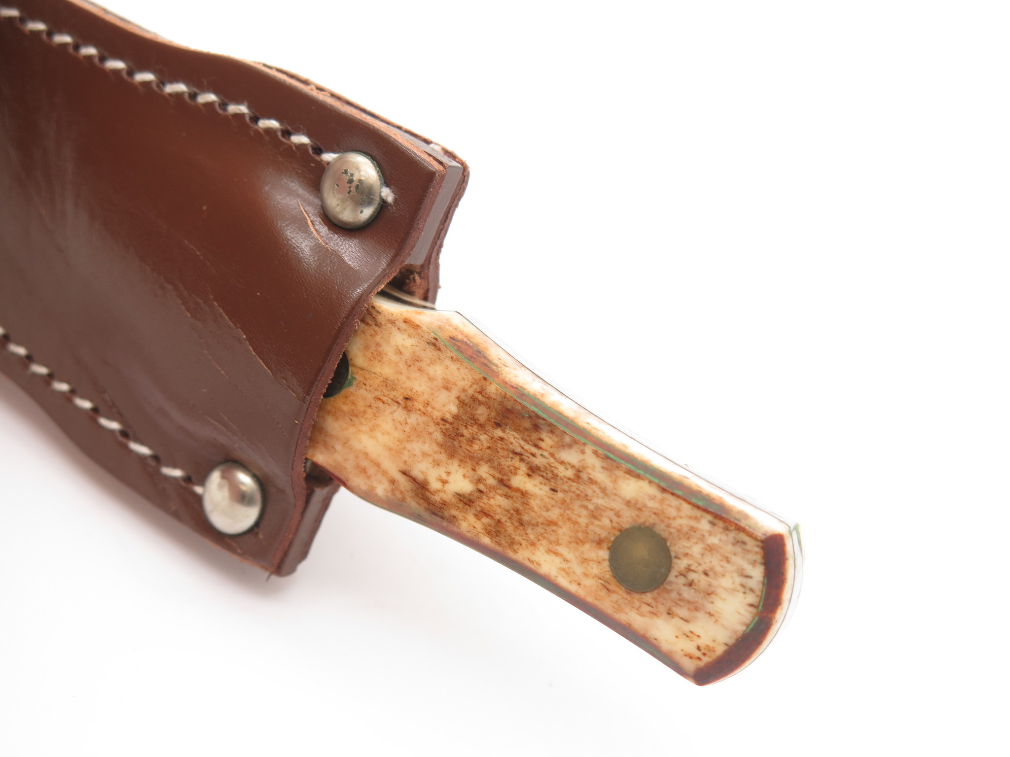 Vtg 1980s Explorer 21-296 Seki Japan Bone Small Sting Fixed Blade