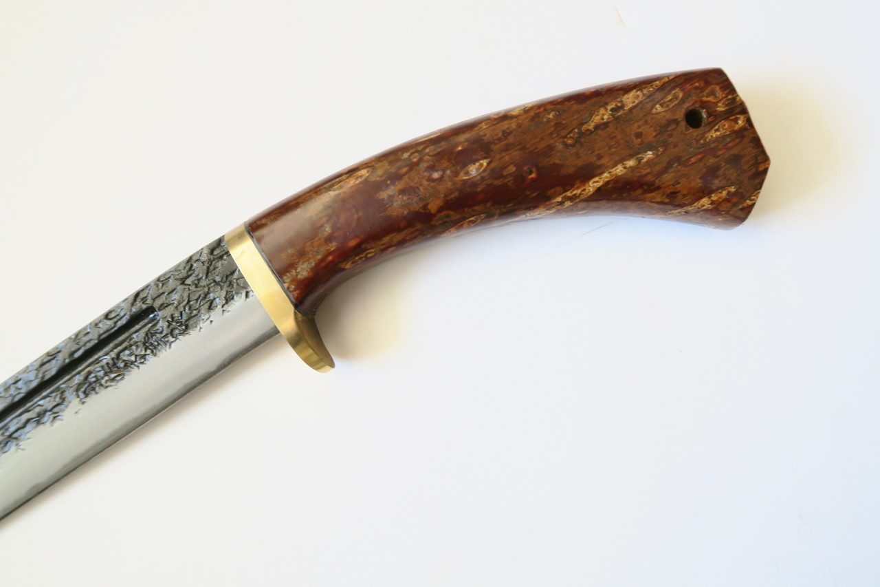 Vtg IC Cut Mi5 Seki Japan Ishikawa Ken Nata San Mai Cherry Fixed