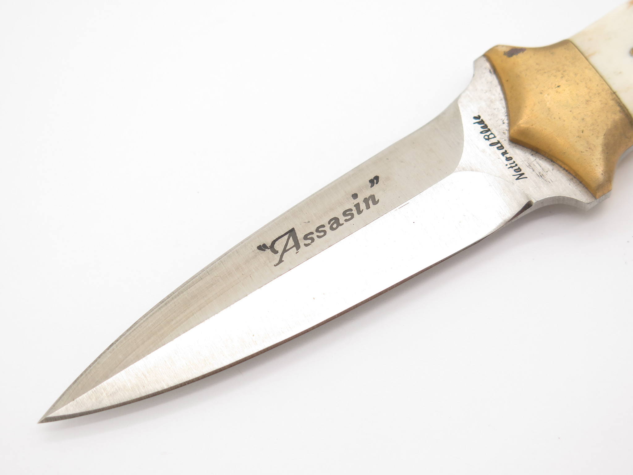 Vtg 80s National Blade AUS-6A Assassin Fukuta Seki Japan