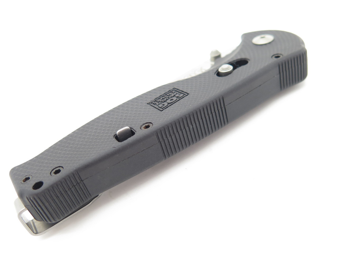 Vtg SOG Specialty Flash II Seki Japan Assisted AUS-8 Black Folding