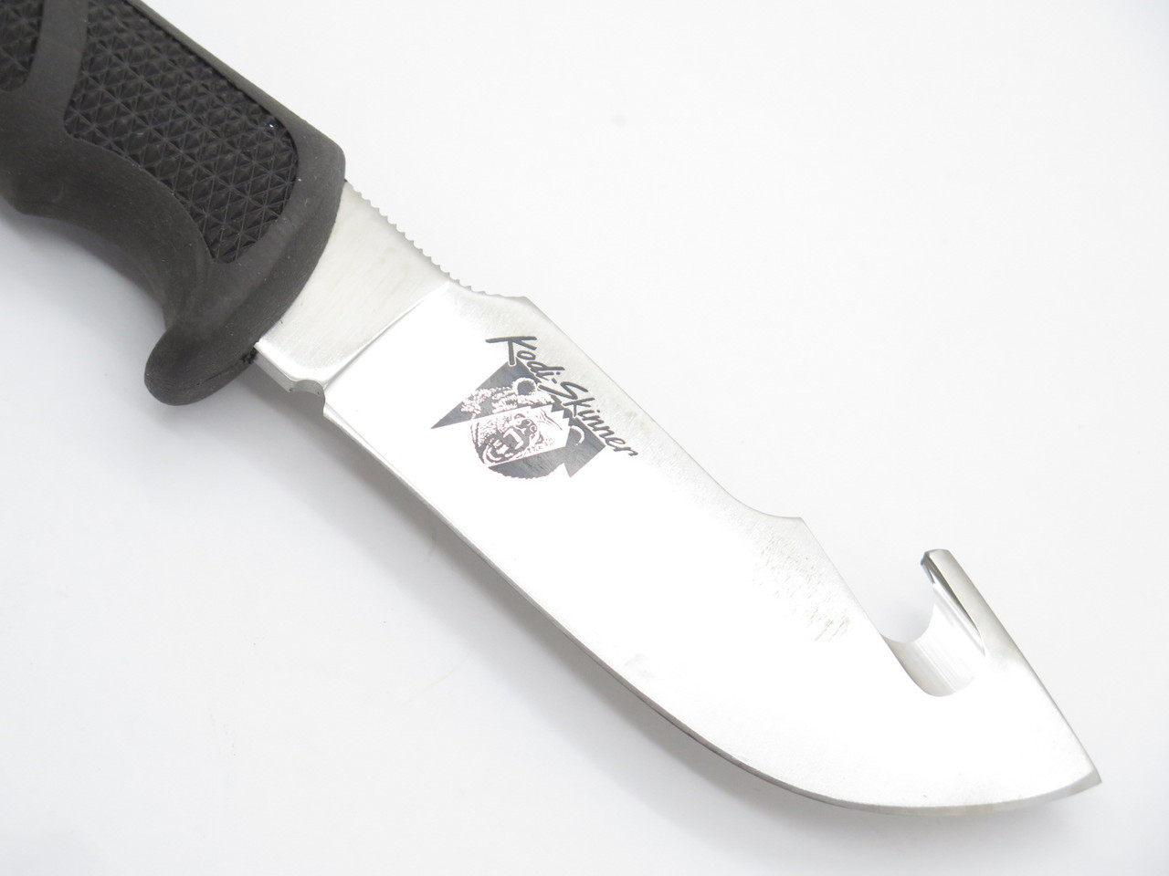 Vtg Outdoor Edge Kodi Skinner Seki Japan Fixed Blade Gut Hook