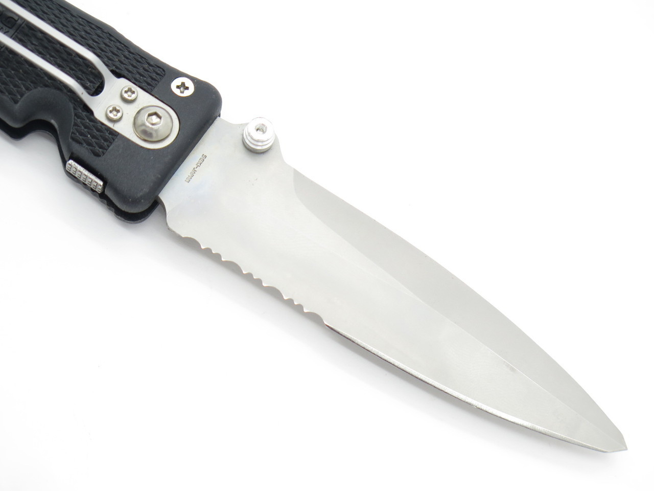 Vtg 1st Version SOG Seki Japan Pentagon Elite I Folding Linerlock