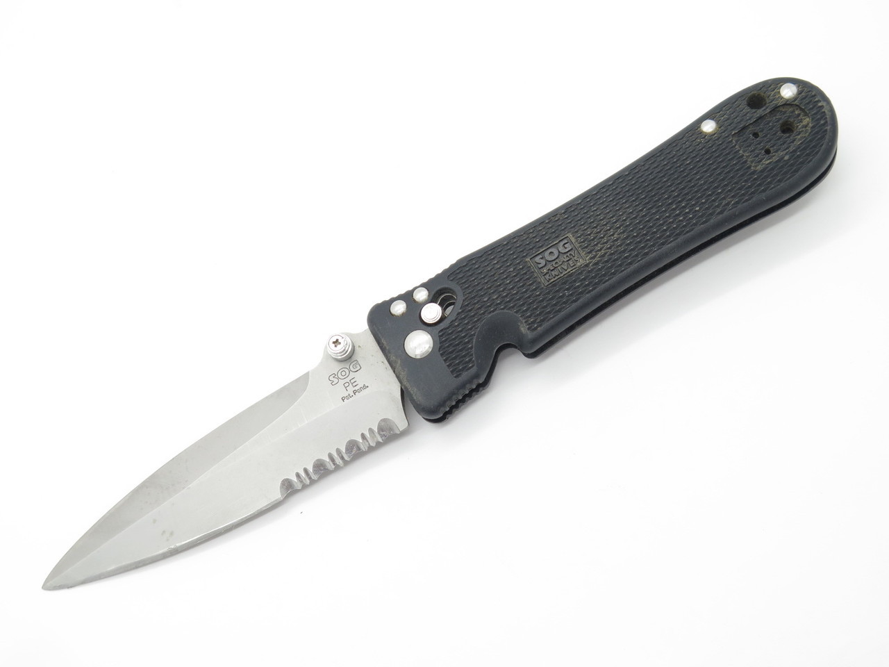 Vtg Pat Pend Sog Seki Japan Pentagon Elite I Folding Arc Lock