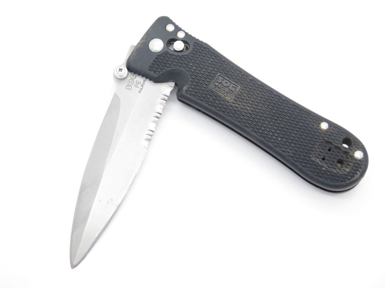 Vtg Pat Pend Sog Seki Japan Pentagon Elite I Folding Arc Lock