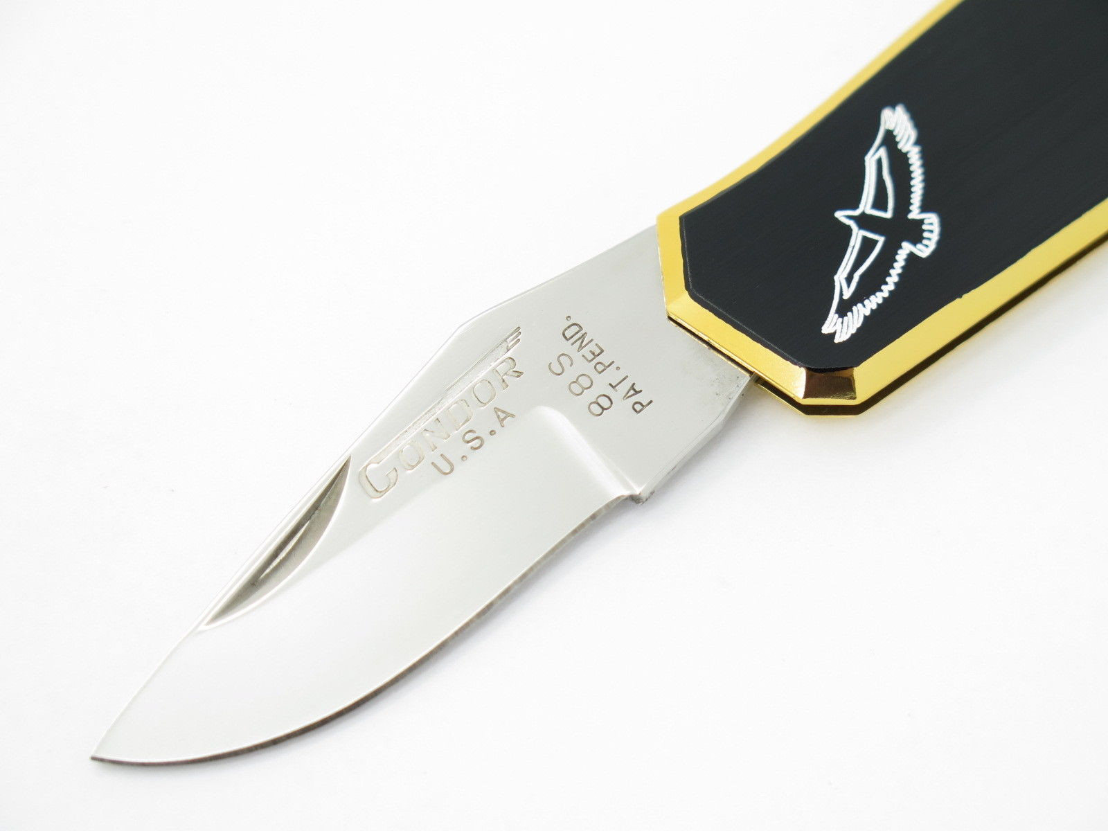 Vtg Condor 88S Hoffman Kawakami Seki Japan Small Folding Lockback