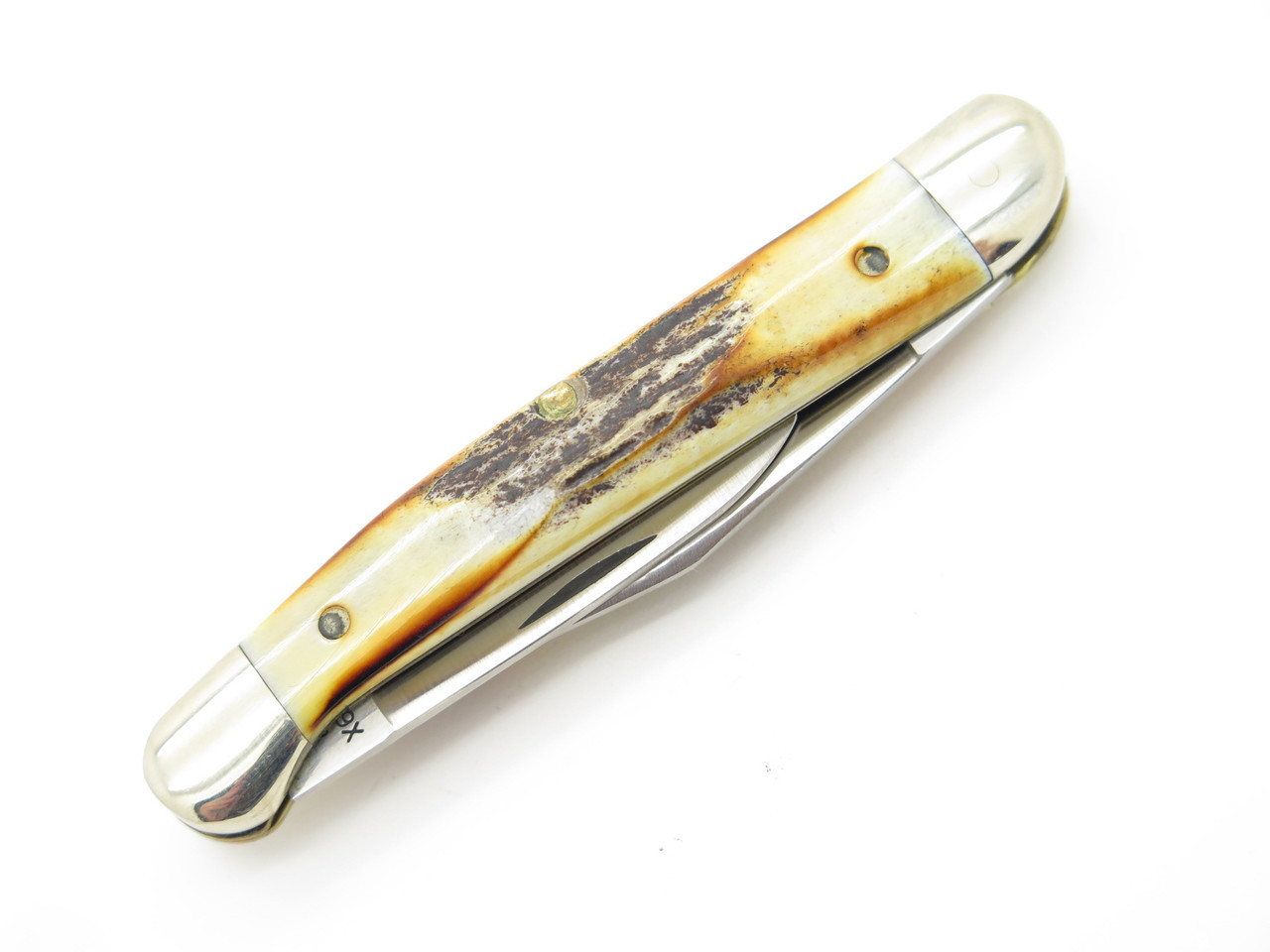 TTマウンテンコース 80周年 切手ファーストデイカバー Case XX Knife GREEN ZEBRA WOOD Trapperlock # 70520 Kickstart