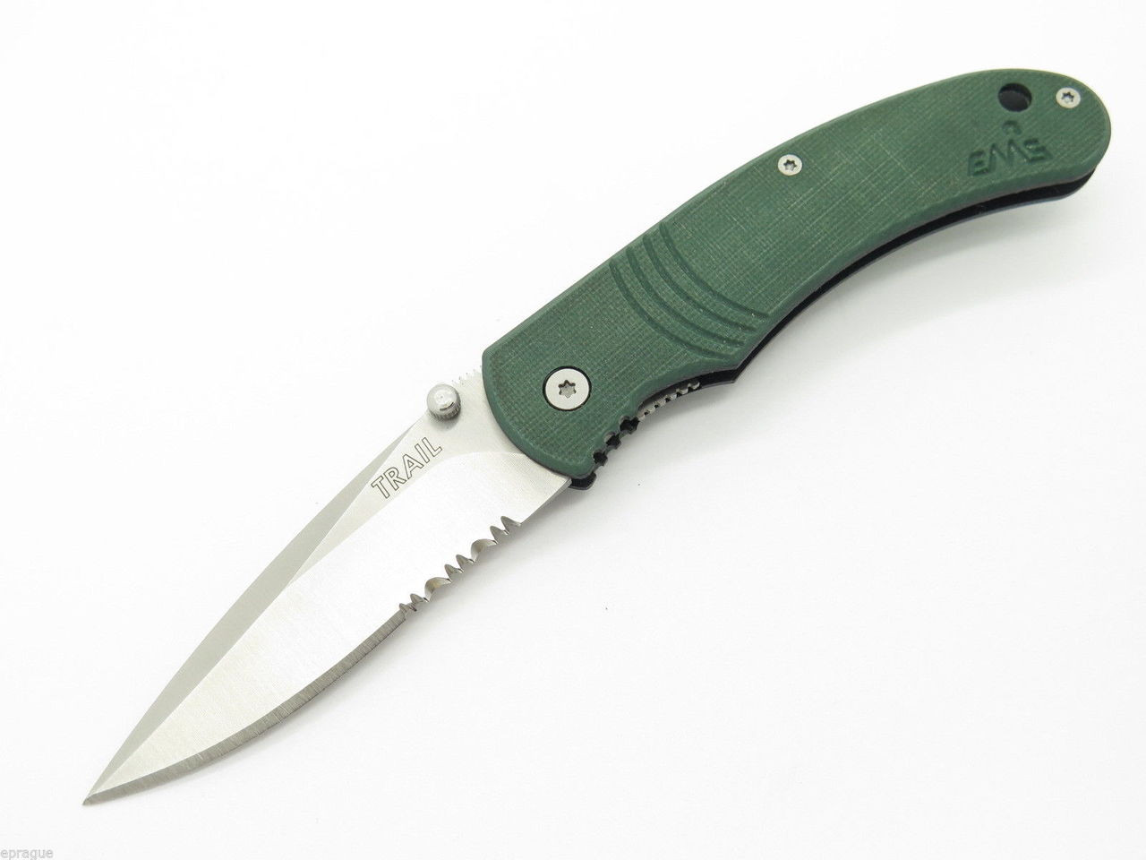 CRKT 6032 Green Contrail Ems Small Folding Pocket Knife Columbia