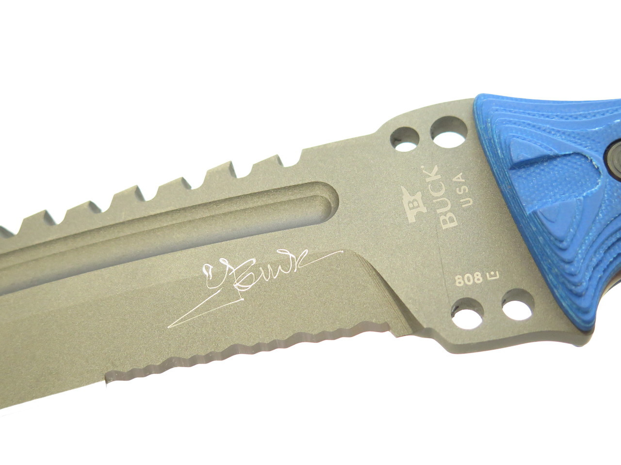 CJ Buck Signature 808 Talon FMC 5160 Fixed Blade Survival Tactical