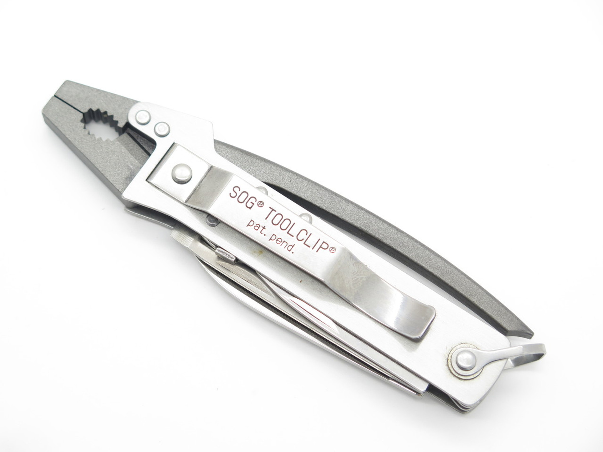 Vtg SOG Edmonds WA 1st Ver. Toolclip Seki Japan Plier