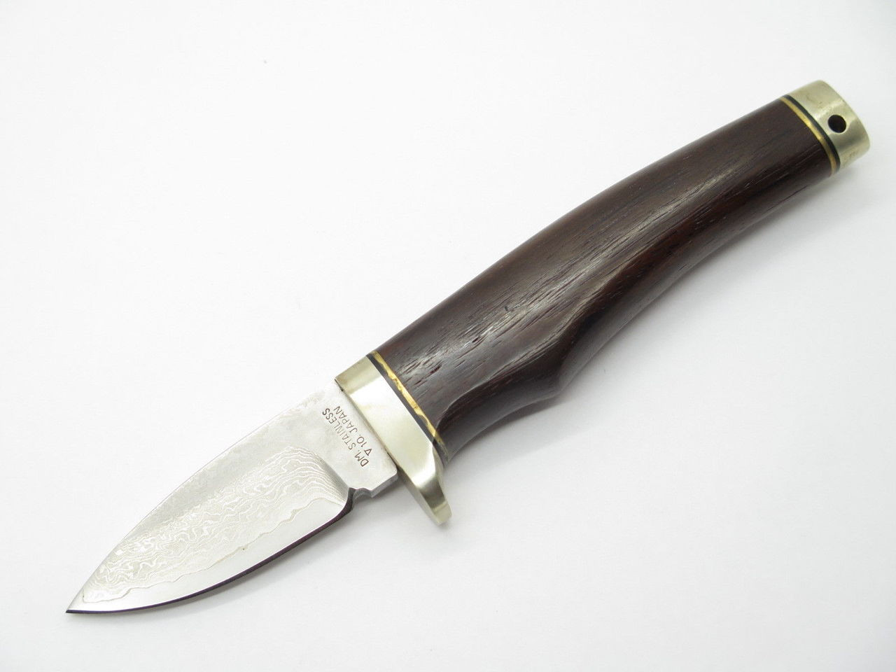 IC.Cut IC-600F Hiro Seki Japan VG-10 San Mai Damascus Fixed Blade