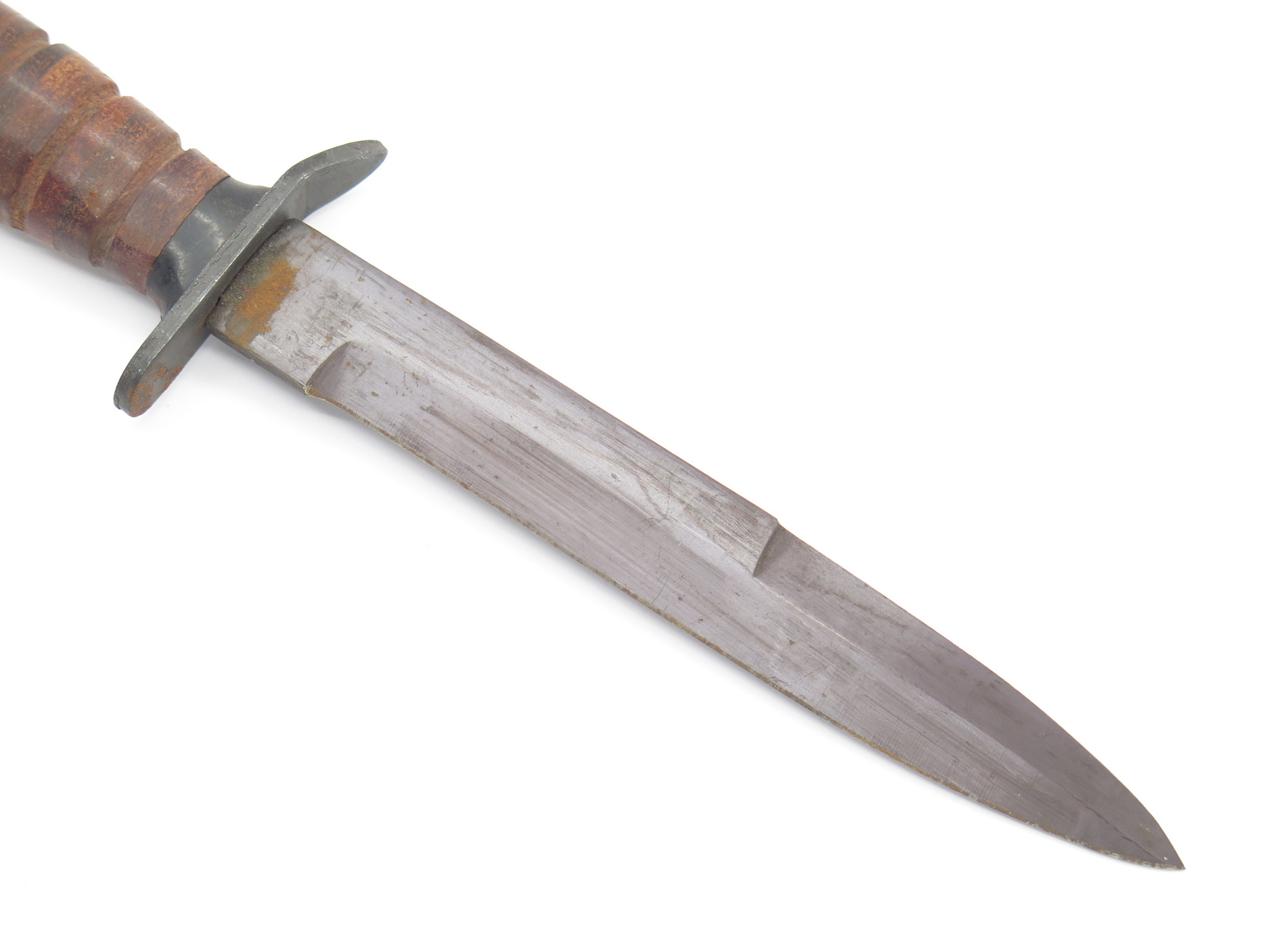 Vtg Seki Japan Parker USM3 WWII Marines Fixed Blade Fighting Knife