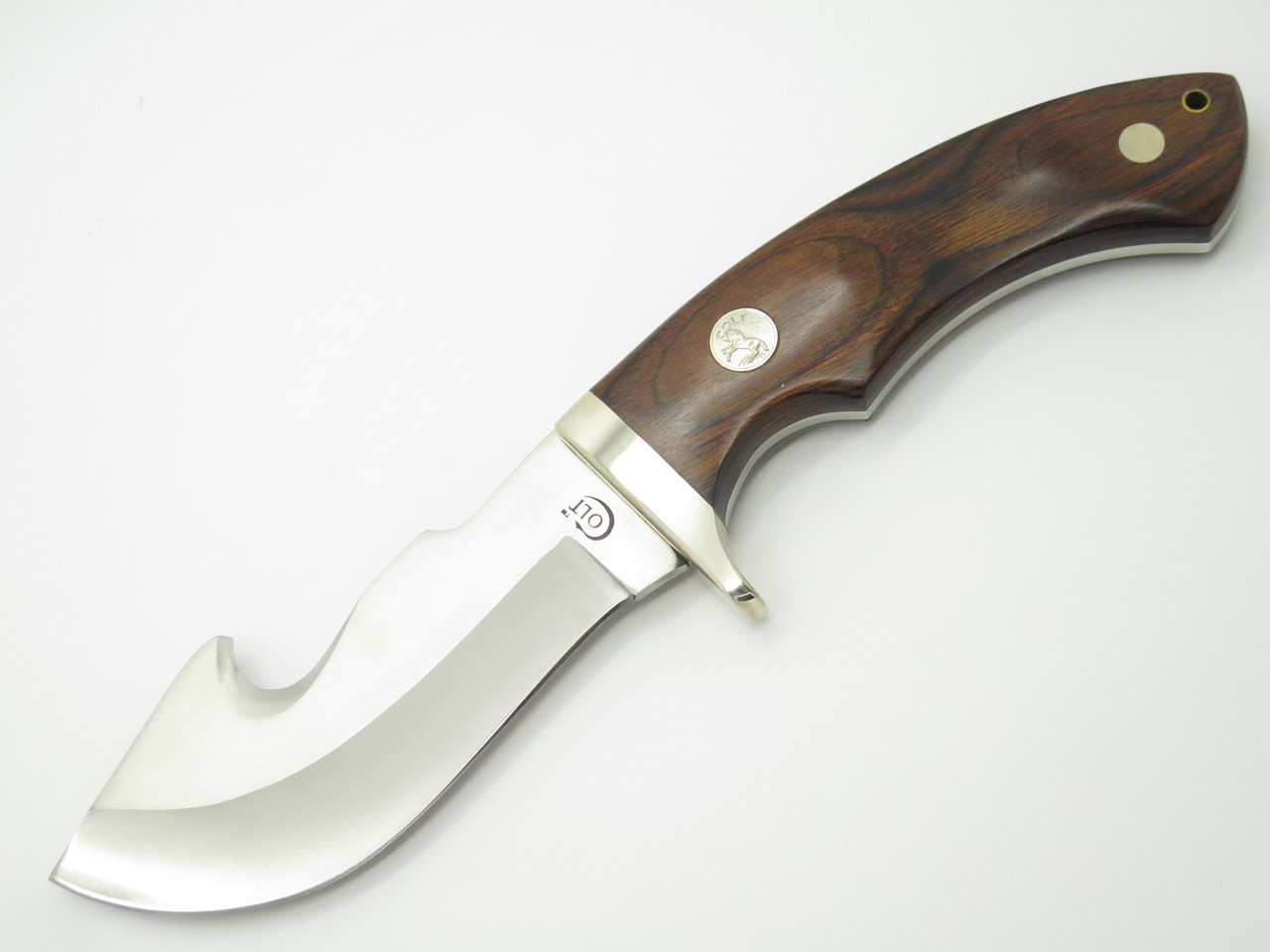 Vtg Colt CT7 Serengeti Seki Japan Guthook Skinner Fixed Blade