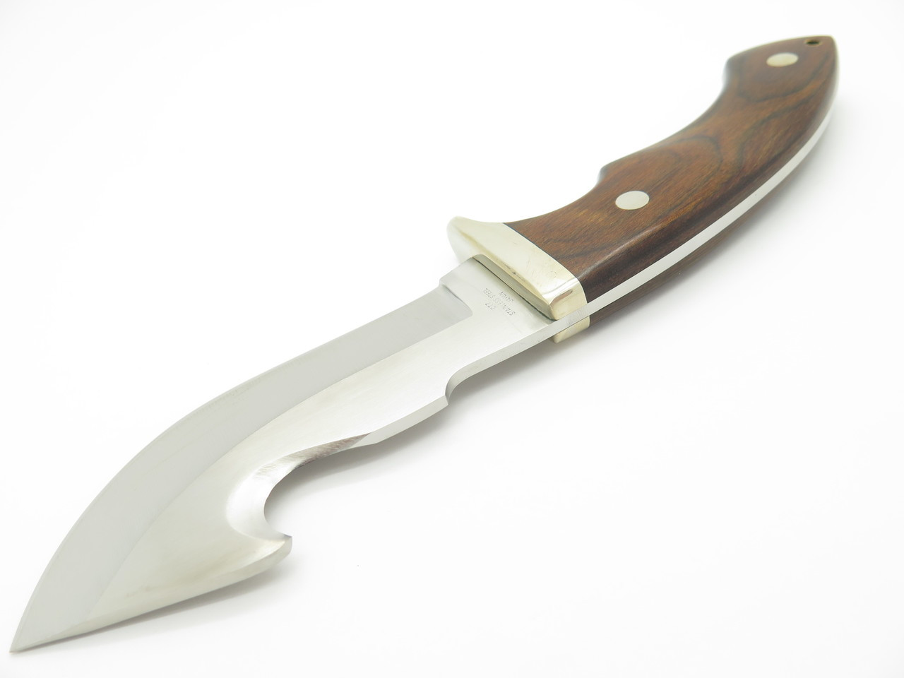 Vtg Colt CT7 Serengeti Seki Japan Guthook Skinner Fixed Blade