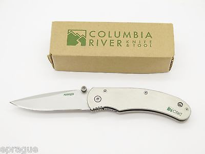 Columbia River CRKT 6002 Large Navajo Italy Medium Pocket Knife Contrail ePrague, LLC