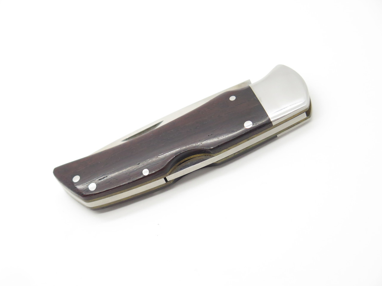 Vtg G. Sakai Seki Japan ATS-34 Ebony Folding Hunter I Lockback