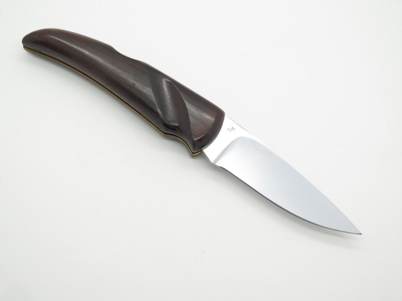 Vtg G. Sakai Seki Japan Classic HS ATS-34 Large Folding Hunter