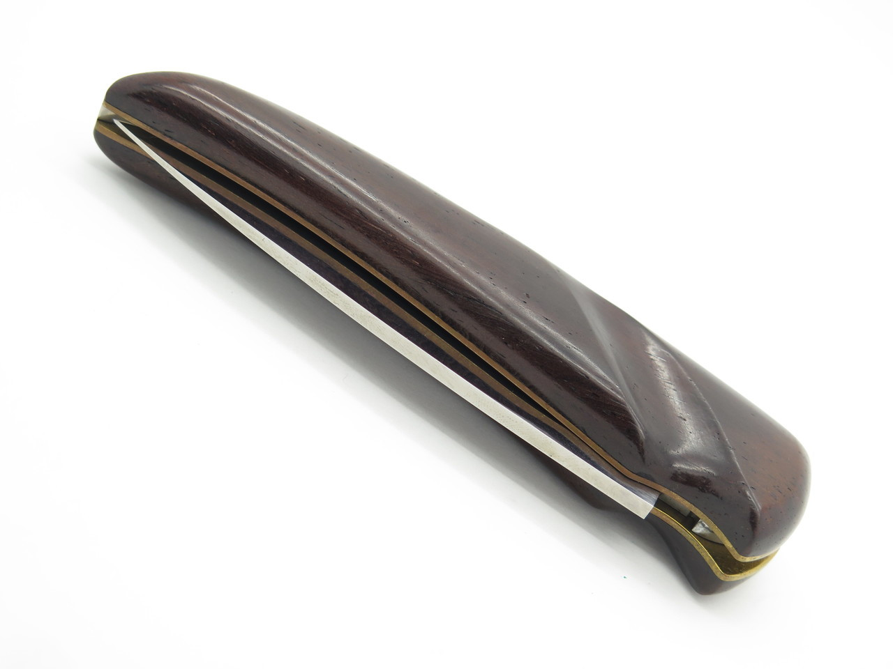 Vtg G. Sakai Seki Japan Classic HS ATS-34 Large Folding Hunter