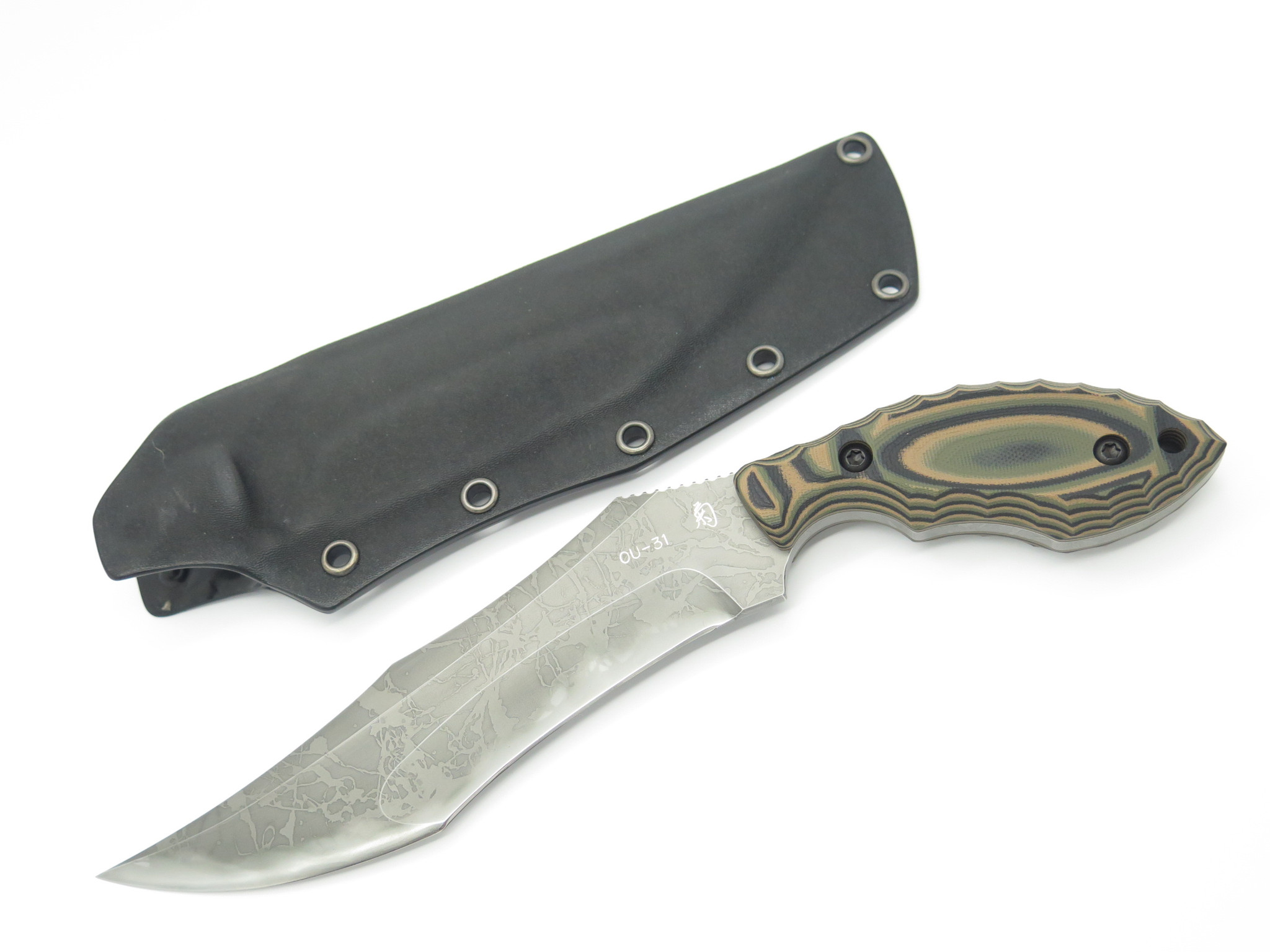 RAID JAPAN キワミアユ３点セット Kiku Matsuda Custom Desperade OU-31 Seki Japan Fixed Blade Hunting