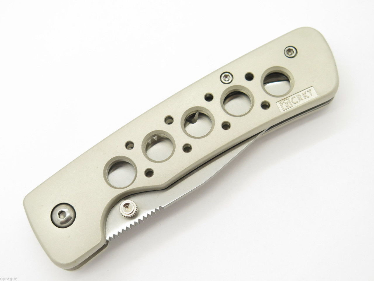 Columbia River CRKT 6612 Doolittle Linerlock Serrated Folding