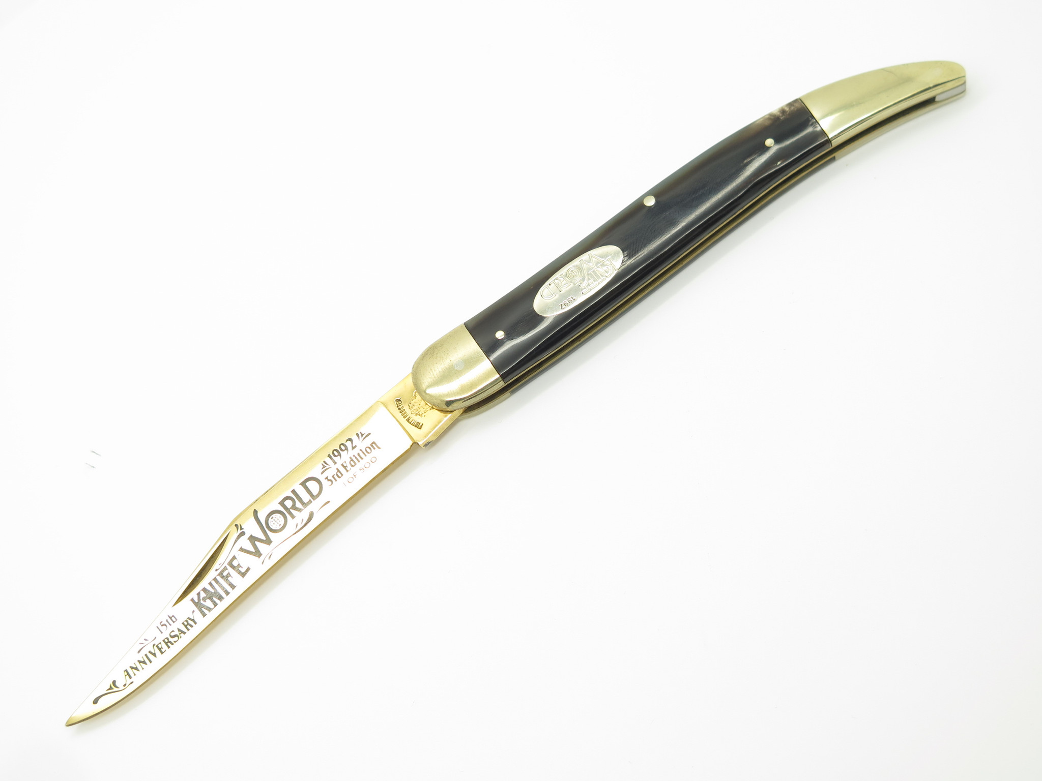 1992 Frank Buster Fight'n Rooster Knife World Folding
