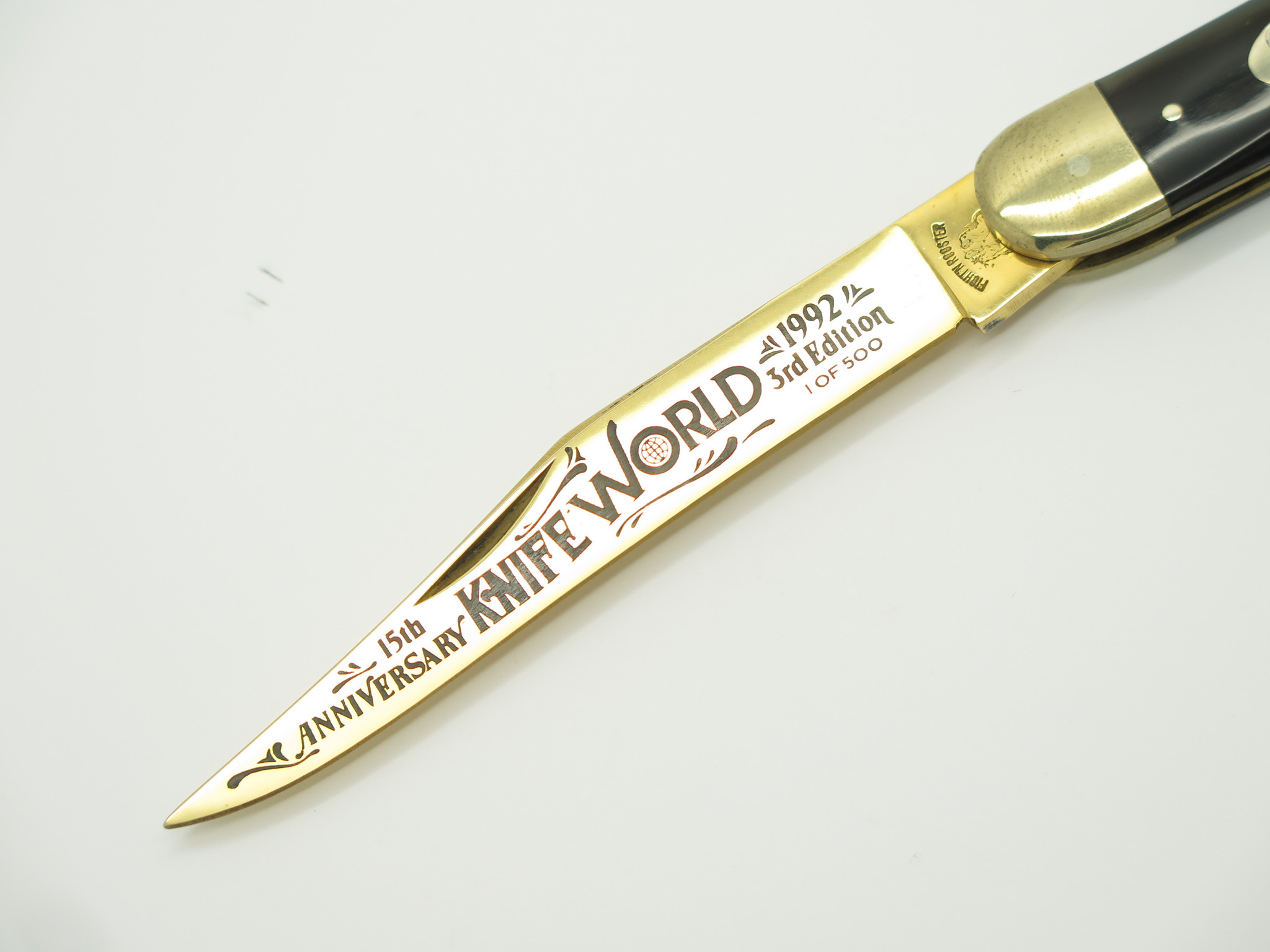 1992 Frank Buster Fight'n Rooster Knife World Folding