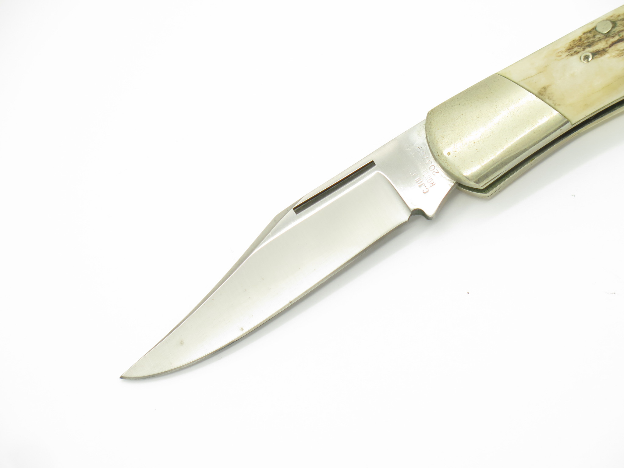 Vtg 1980s Herbertz German Ceramic Blade Folding Lockback 3.875 Pocket Knife  - ePrague, LLC