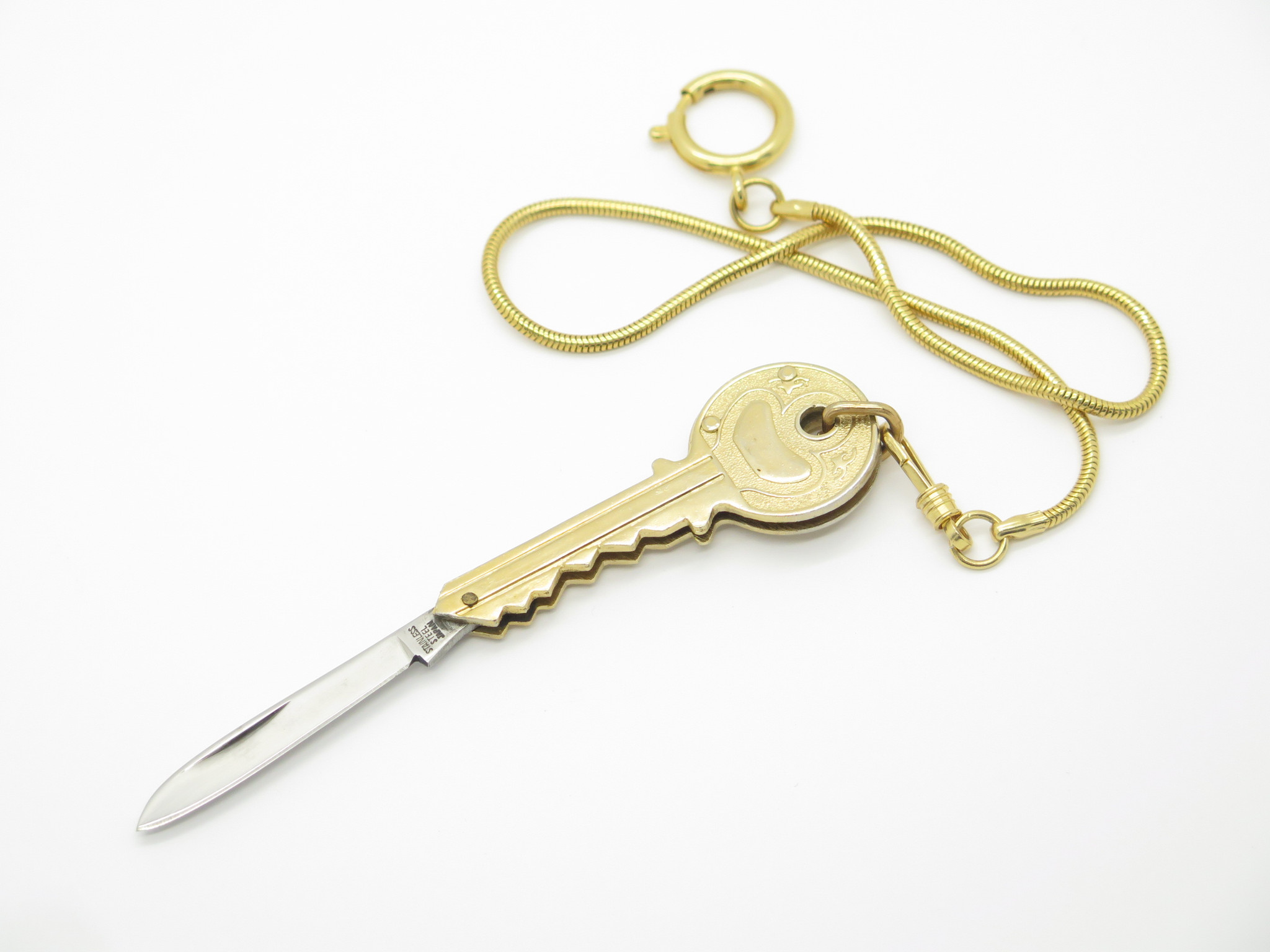 みっきい1964 Vtg Things Remembered Seizo Imai Seki Japan Gold Folding Pocket