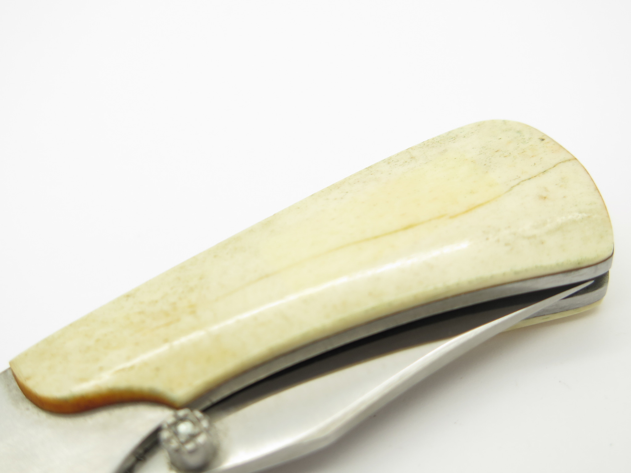 Vtg Parker Benchmade Imai Seki Japan Top Lock BN Stainless Folding