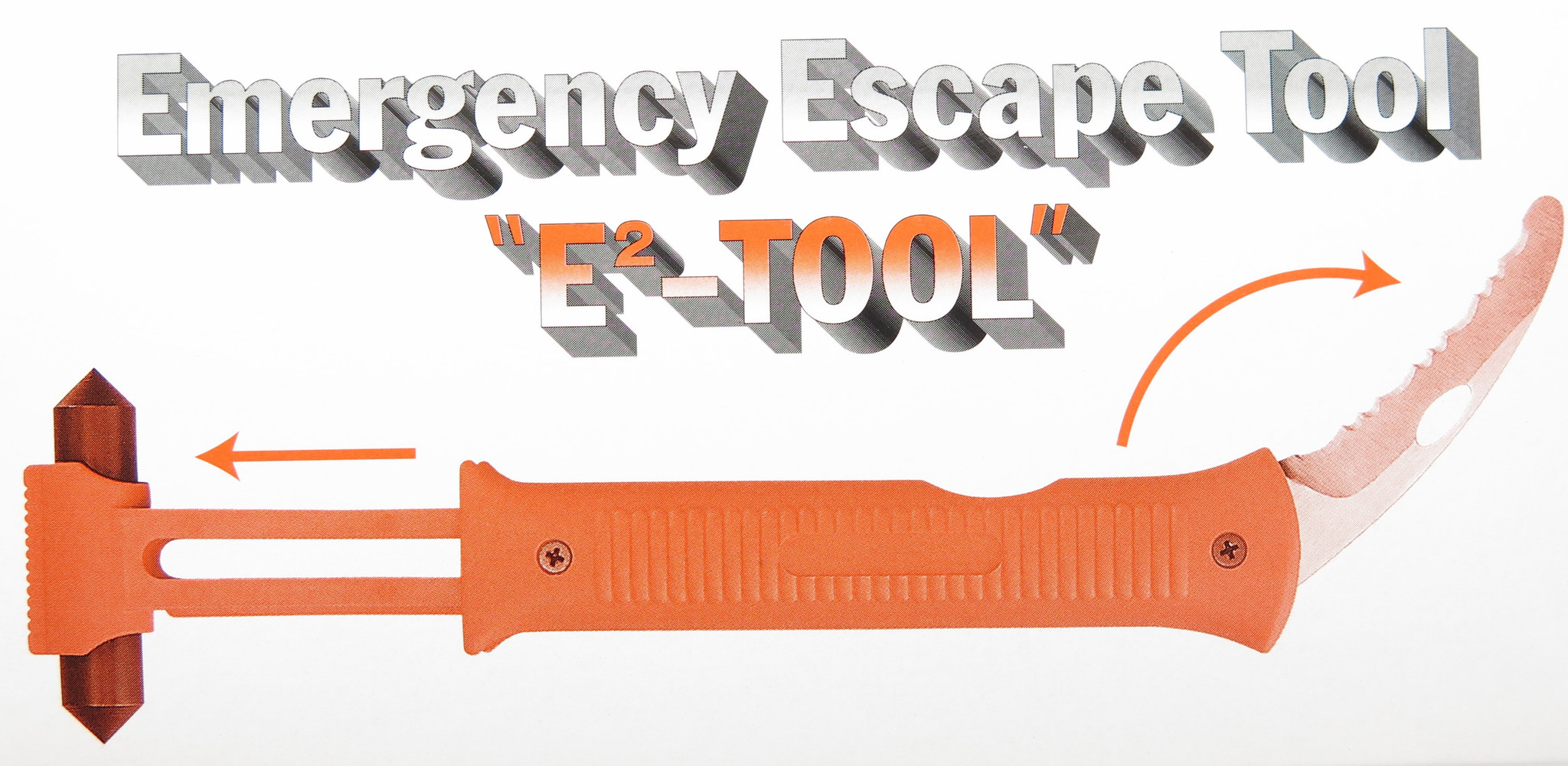 Imai Japan Emergency Escape Rescue Hammer Tool Glass Breaker Seat