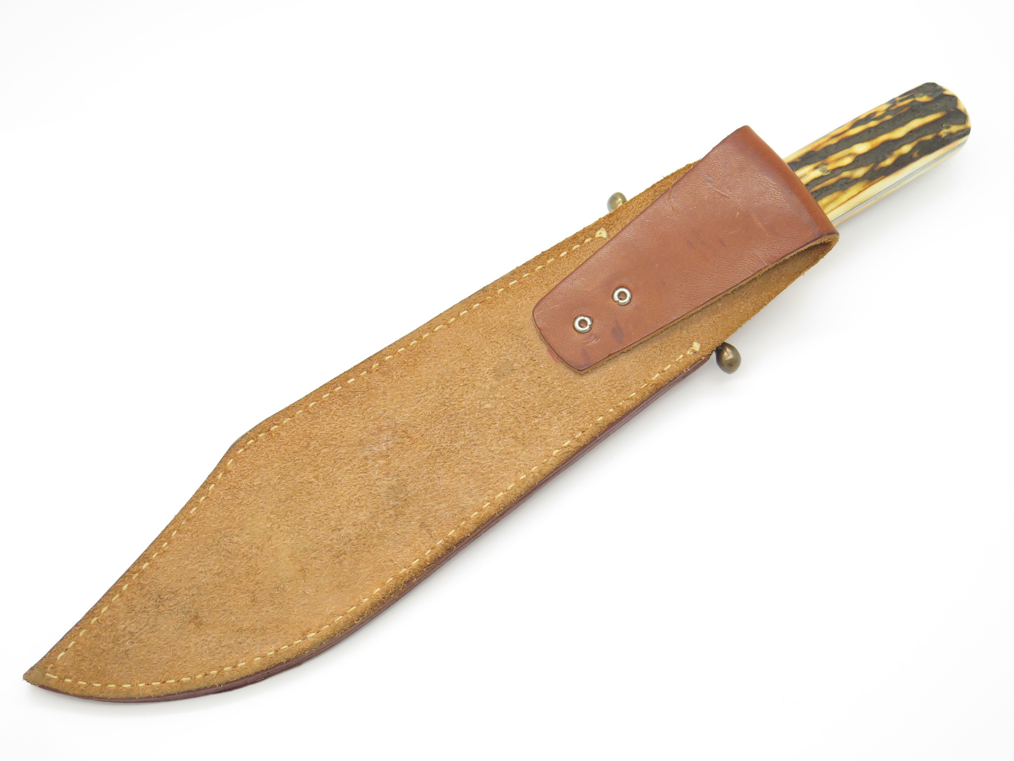 VINTAGE KNIFE CASE STAG HUNTER *4143楽YH