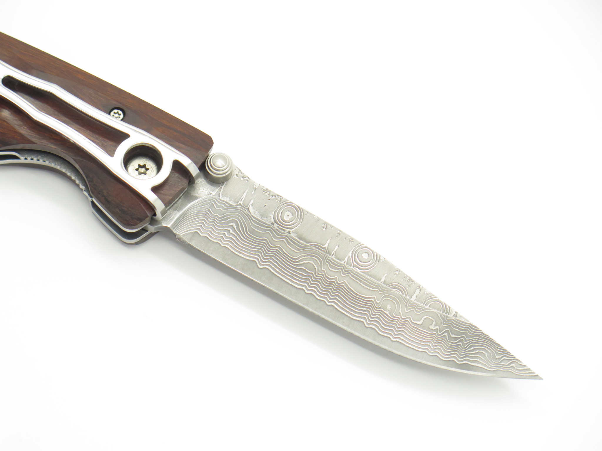 Mcusta Seki Japan MC-18D Classic Wave Ironwood Damascus Folding