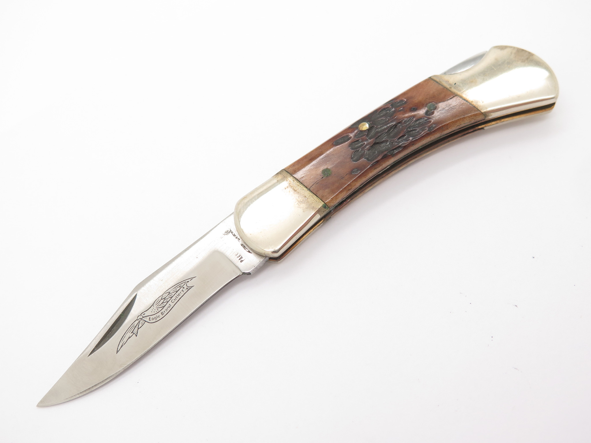 Vtg 1980s Parker Eagle Brand Seki Japan Bone Folding