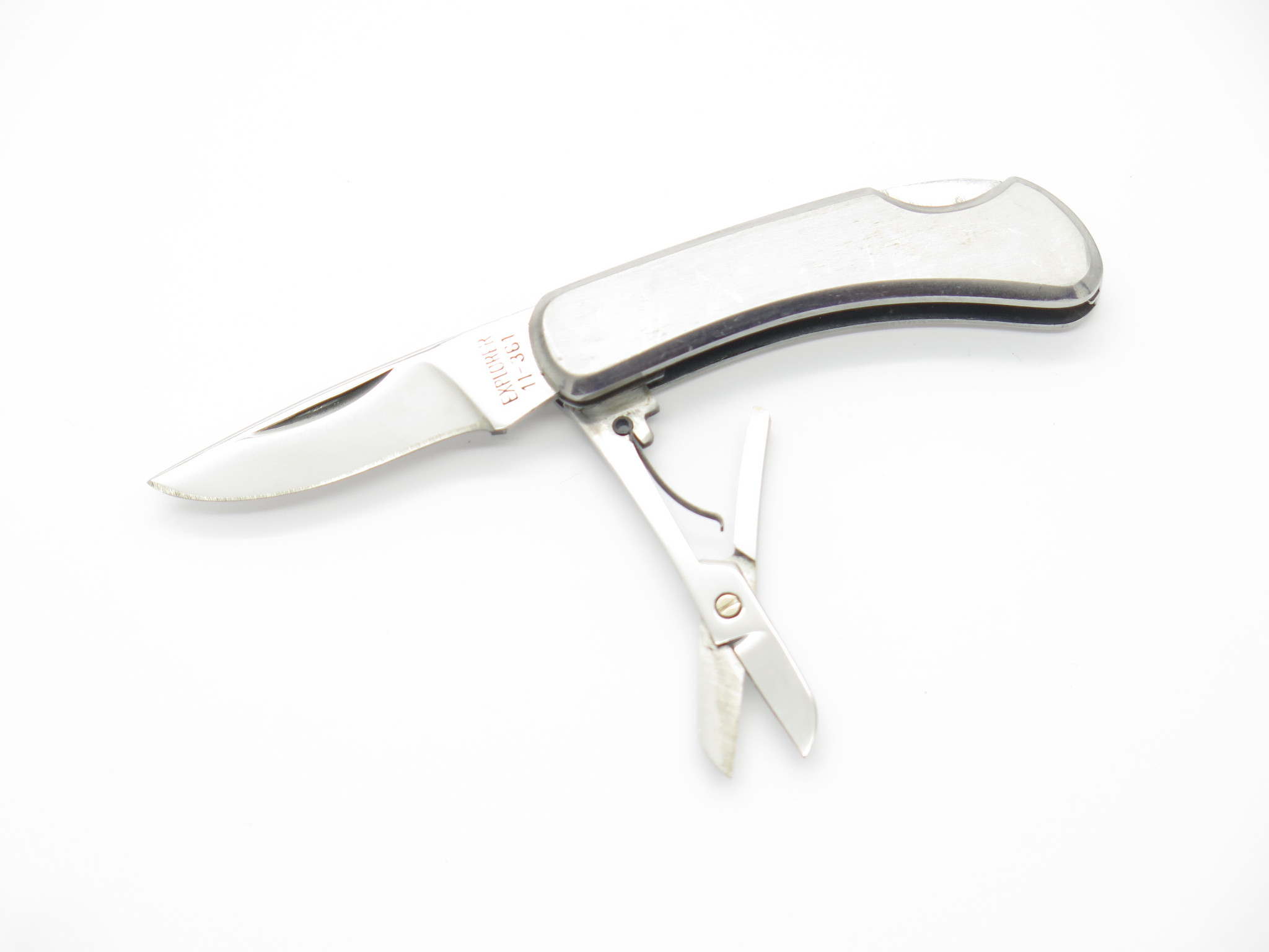 Explorer 11-361 Seki Japan Gent Folding Lockback Stainless Pocket