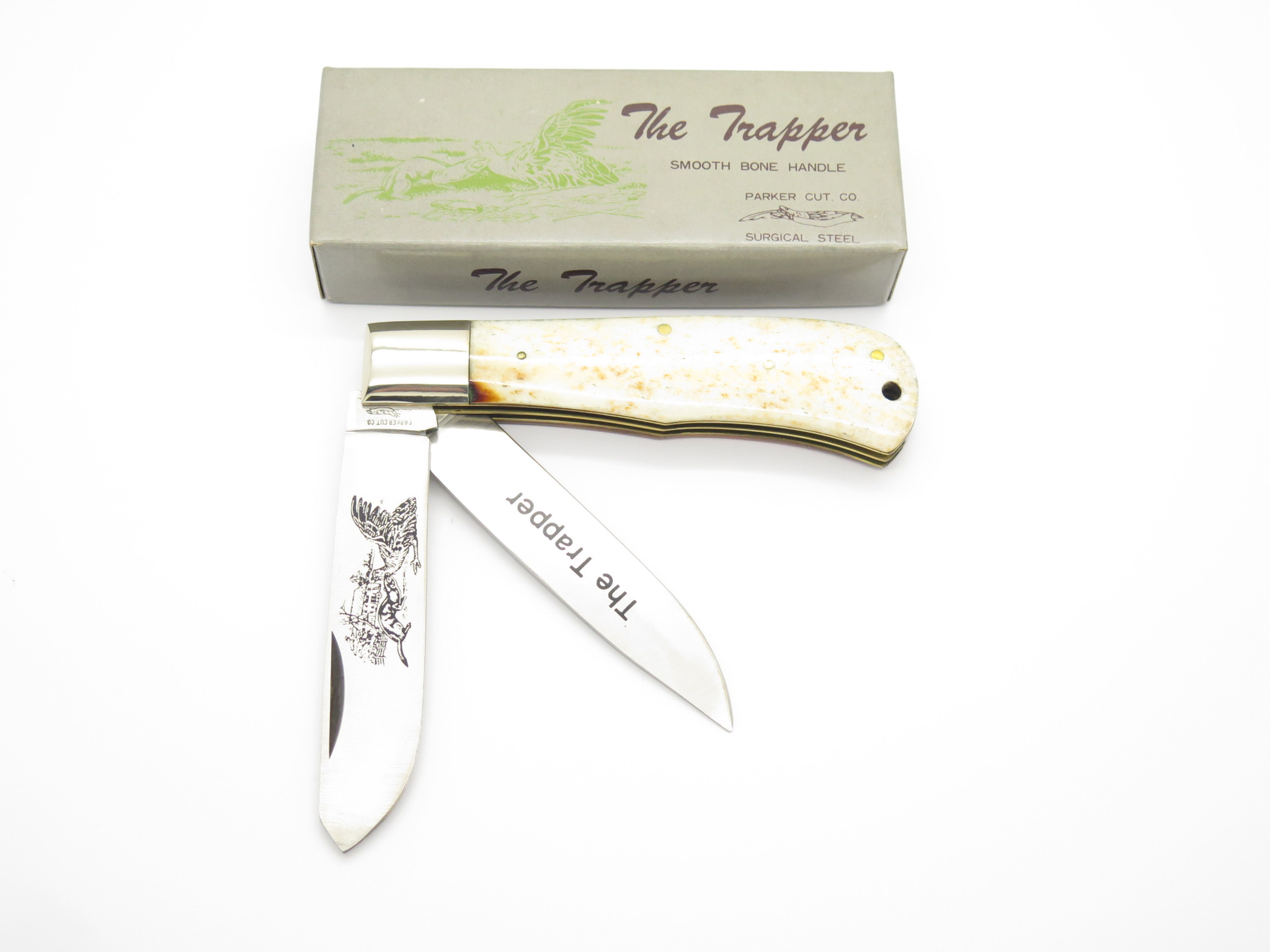 Vtg Parker Cut Co. Seizo Imai Seki Japan K-77 Folding Trapper