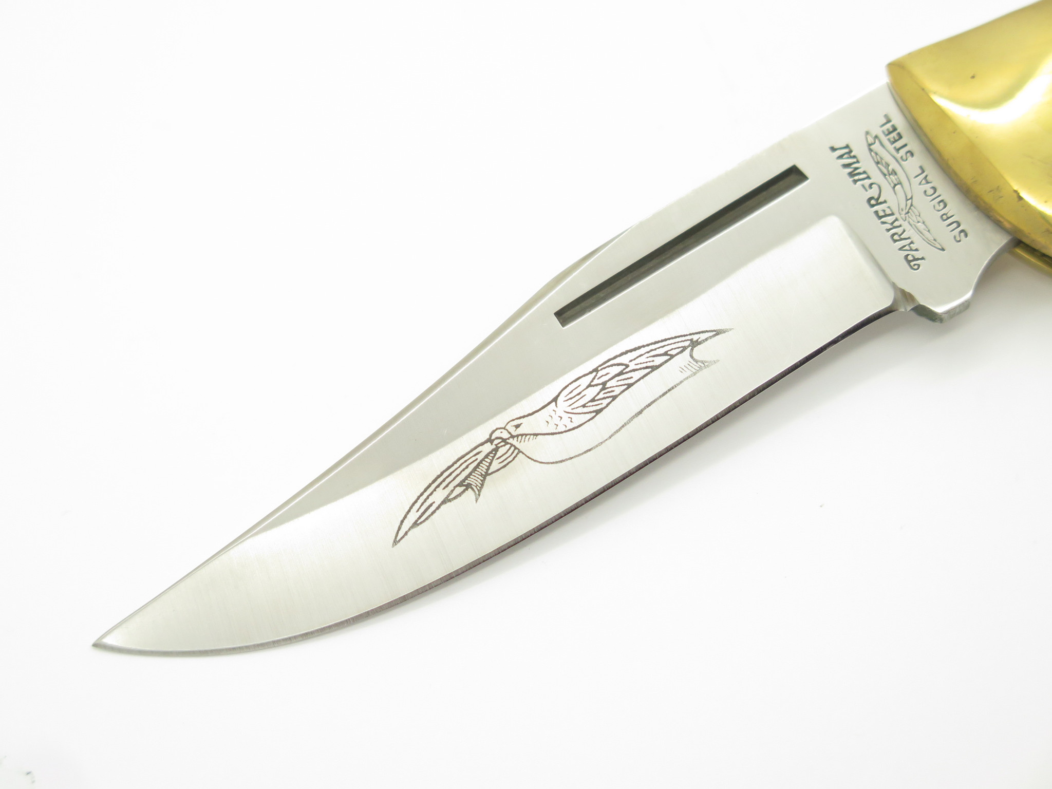 Vtg 1982-84 Parker Imai K-226 Seki Japan Stag Folding Hunter