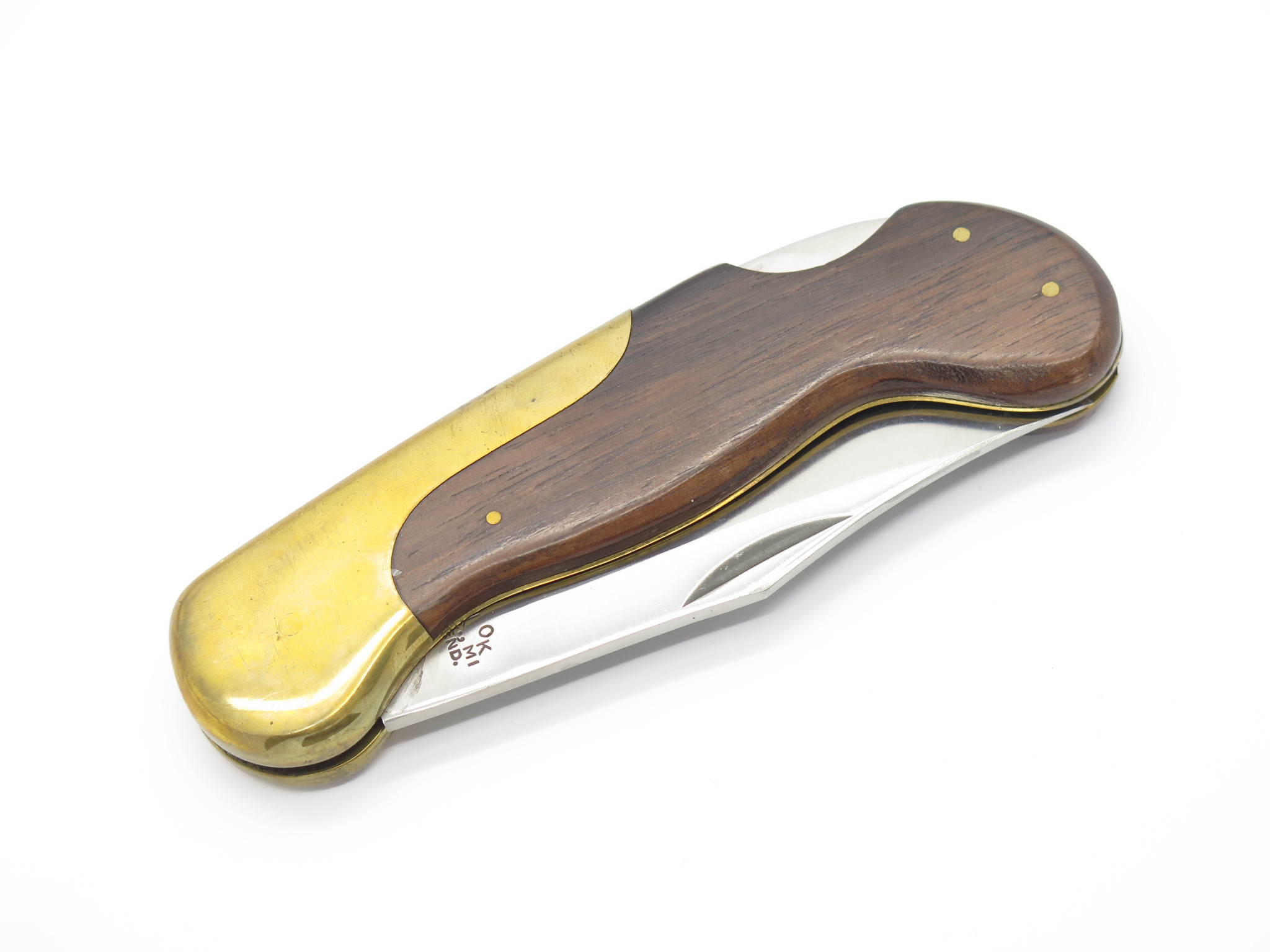 Vtg Olsen OK 165 Seizo Imai Seki Japan Wood Folding Hunter