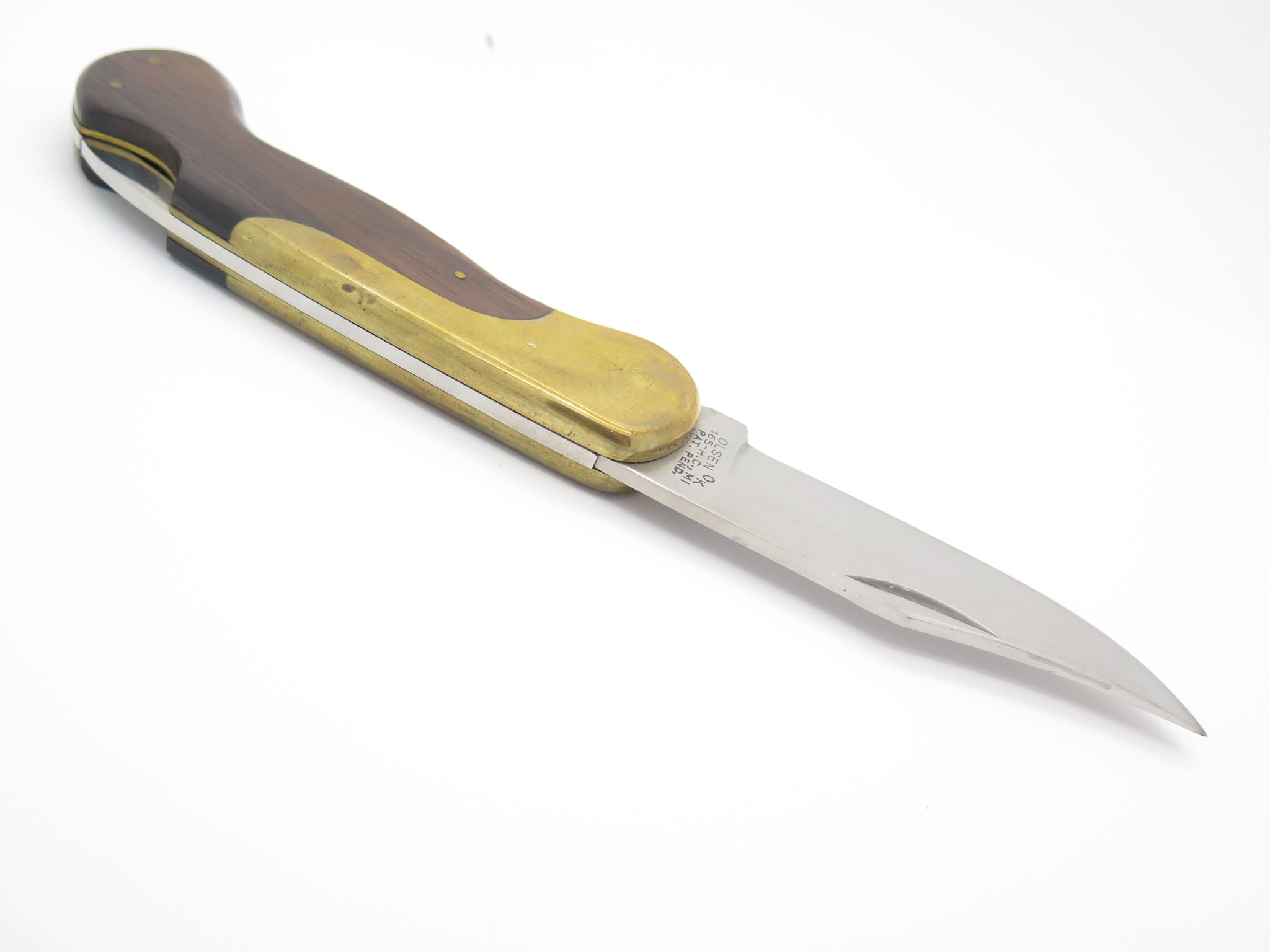 Vtg Olsen OK 165 Seizo Imai Seki Japan Wood Folding Hunter