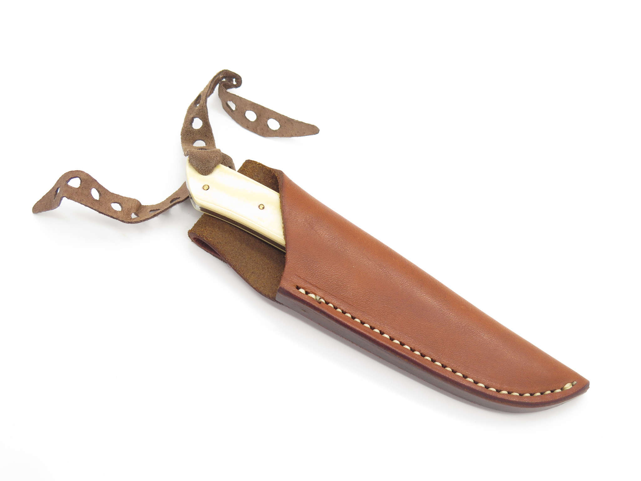 TRAVELER C.SCHLIEPER ナイフ 鞘付 キャンプ アウトドア Vtg C. Schlieper Eye Traveller Micarta Small Stainless Fixed Blade