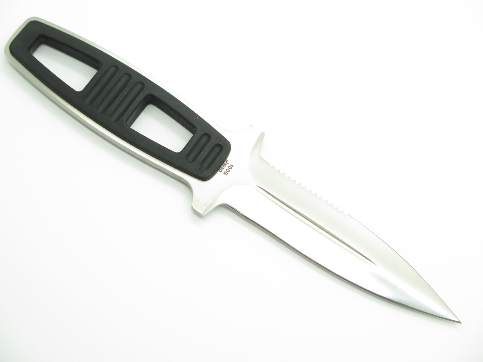 Vtg 1980s Kershaw 1006 Amphibian Hattori Seki Japan Fixed Blade