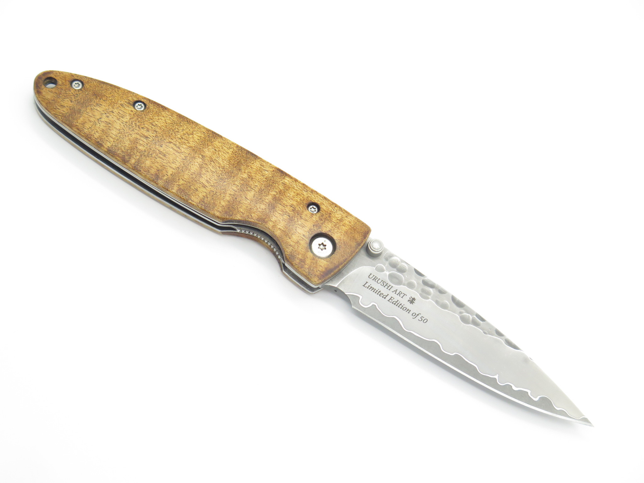 Mcusta Seki Japan Urushi Art Limited VG-10 Light Maple Folding