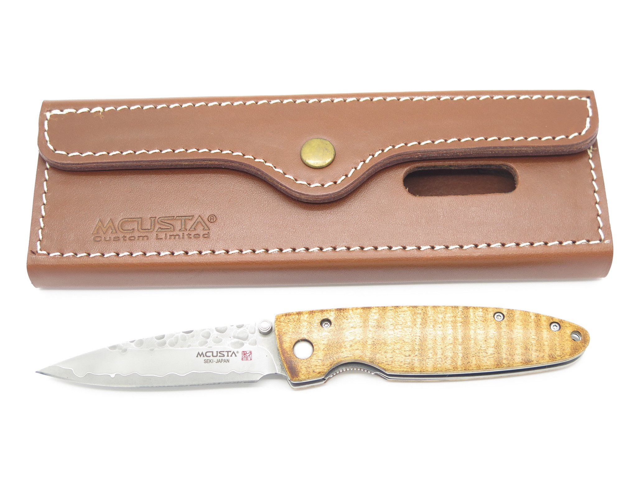 Mcusta Seki Japan Urushi Art Limited VG-10 Light Maple Folding