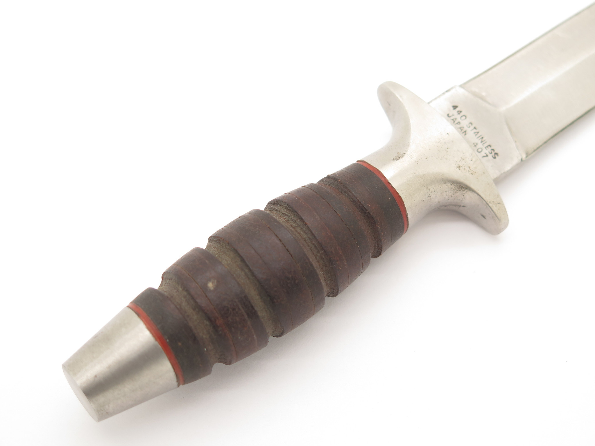 Vtg Valor Miami Seki Japan 407 Short Commando Fixed Blade Dagger Boot