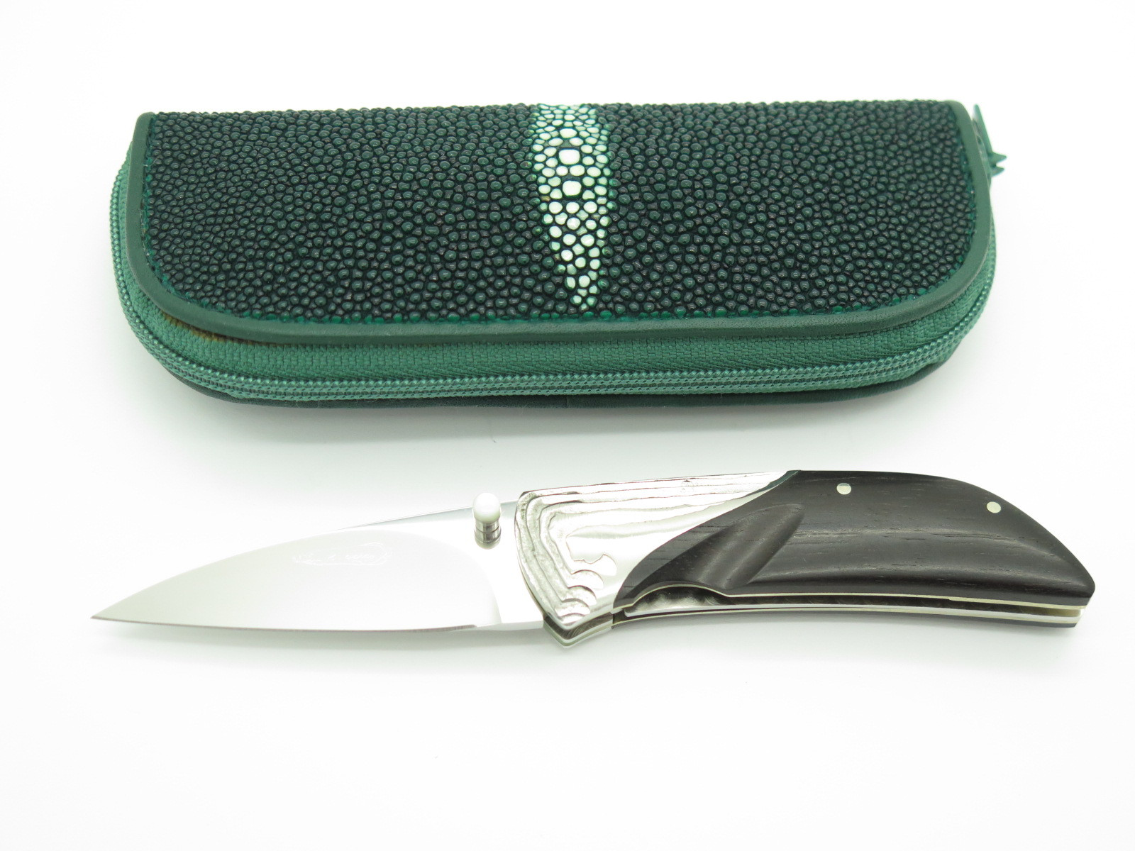 2008 Koji Hara Seki Japan Custom Small Linerlock Folding Pocket